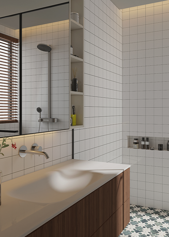 Hızlı Kurulum, A Sınıfı Yangına Dayanıklı Minecore Easytile Kalsiyum Silikat Duvar Paneli